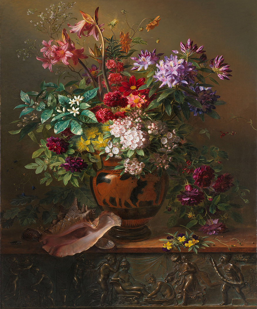 Painting Prints on Canvas Early American Dutch Floral Still Life Oil Painting P ...