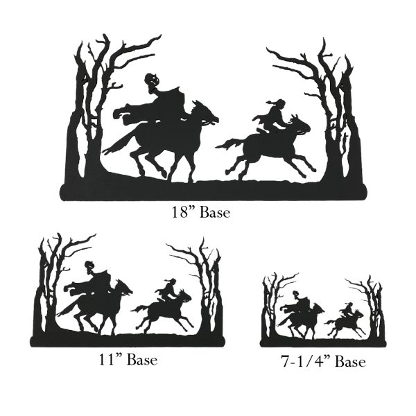 Halloween Decor Halloween Headless Horseman Scene Silhouette Halloween Tabletop Ornament Decoration