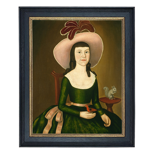 Painting Prints on Canvas Revolutionary/Civil War Miss Denison of Stonington Connecticut ...