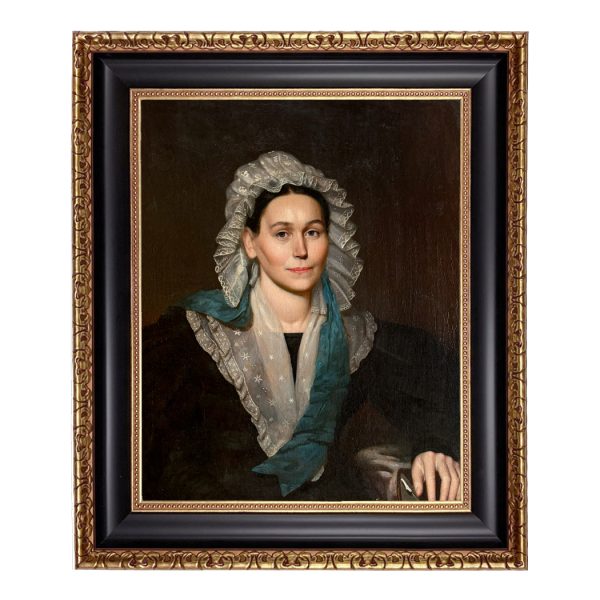 Painting Prints on Canvas Early American Early American Gentlewoman