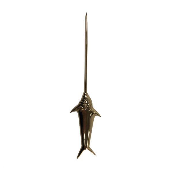 Letter Openers/Magnifiers Nautical 7-3/4″ Solid Brass Swordfish Letter Opener- Antique Vintage Style