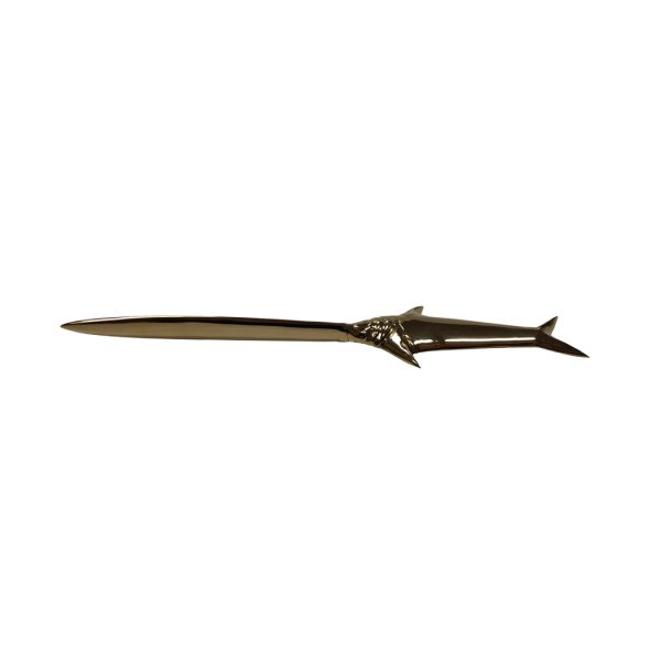 Letter Openers/Magnifiers Nautical 7-3/4″ Solid Brass Swordfish Letter Opener- Antique Vintage Style