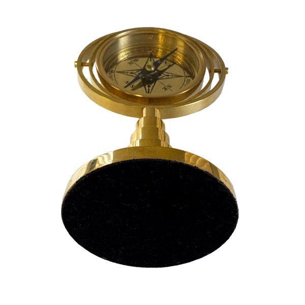 Compasses Nautical 6-1/2″ Polished Brass Gimbal Compass