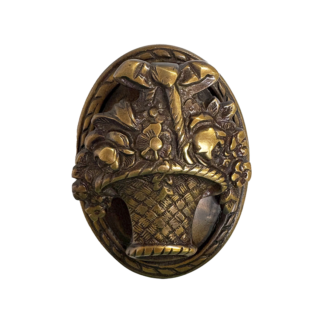 Decor Victorian 4″ Flower Basket Door Knocker ...