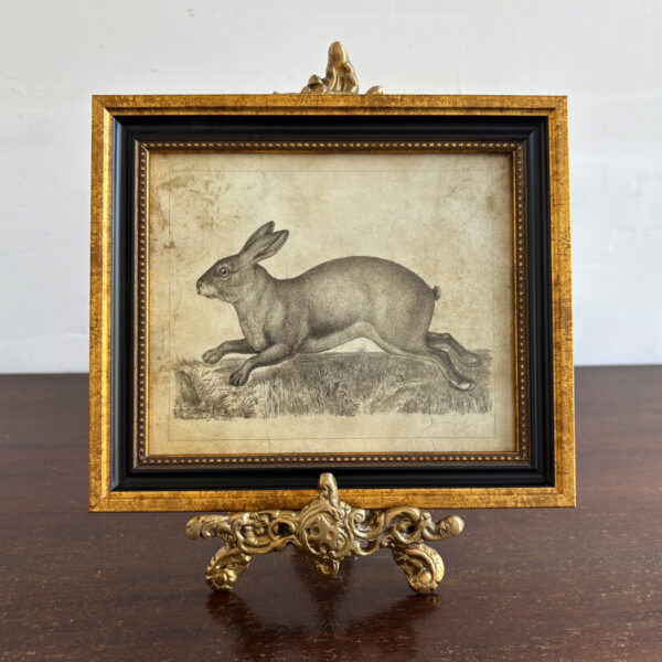 Decor Early American 9″ Vintage Style Brass Easel Stand