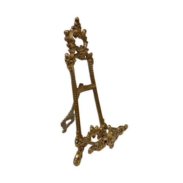 Decor Early American 9″ Vintage Style Brass Easel Stand