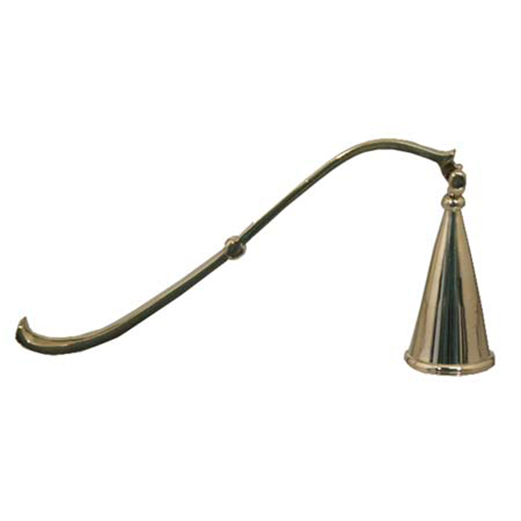 Candles/Lighting Candles 7″ Hinged Brass Candle Snuffer-  ...