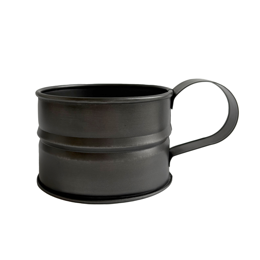 Drinkware & Plates Early American 3″ Revolutionary Tin Mug- Antiqu ...