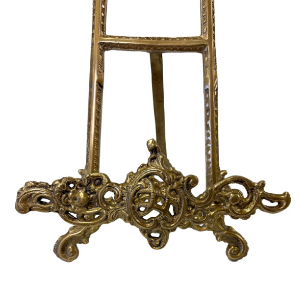 Decor Early American 16″ Vintage Style Brass Easel Stand