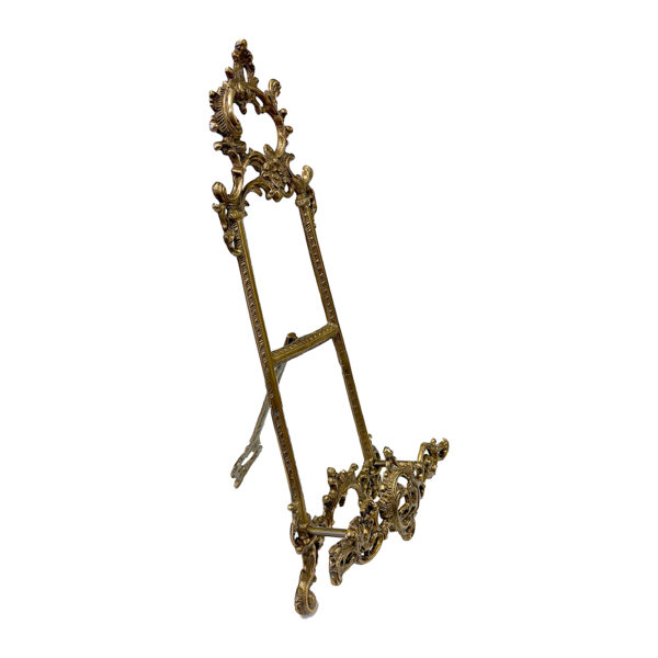 Decor Early American 16″ Vintage Style Brass Easel Stand