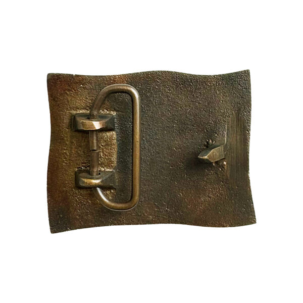 Jewelry Nautical 3″ Skull and Crossbones Belt Buckle, Antiqued Brass