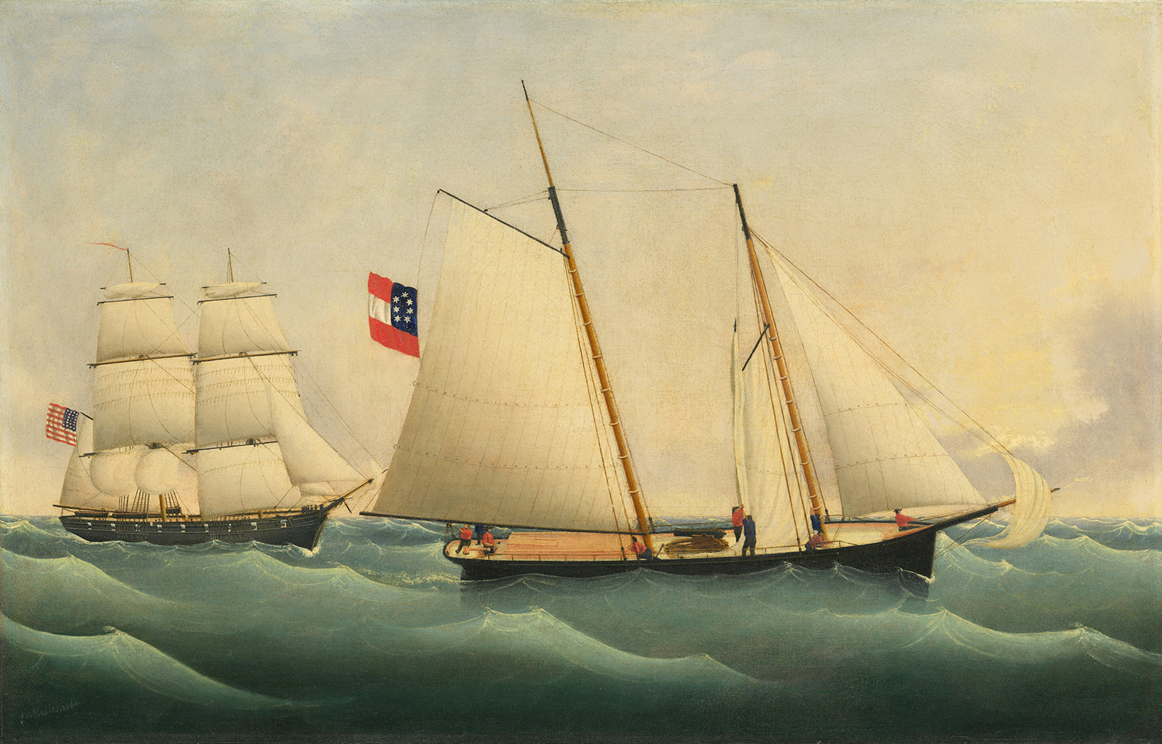 Nautical Nautical Folk Art Sailing Ship ...