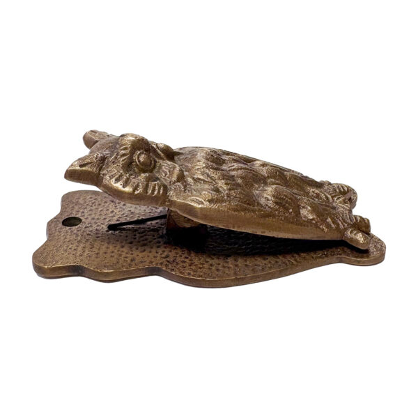 Letter Openers/Magnifiers Lodge 4″ Owl Hanging Paper Clip Holder, Antiqued Brass