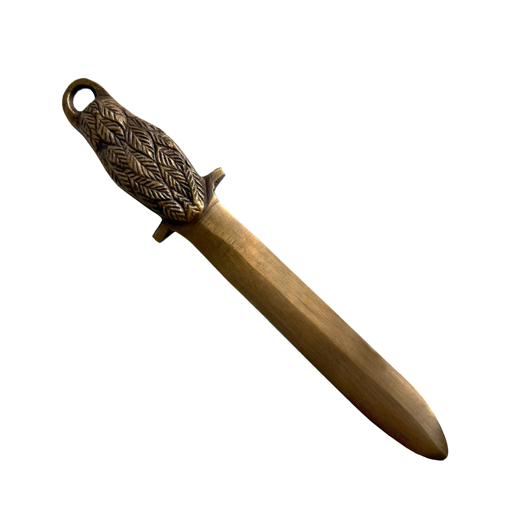 Letter Openers/Magnifiers Lodge 8″ Owl Letter Opener, Antiqued B ...