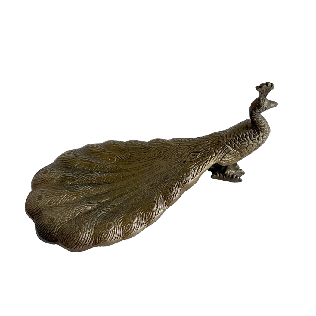 Victorian Vintage Style Peacock Ring Dish, Antiq ...