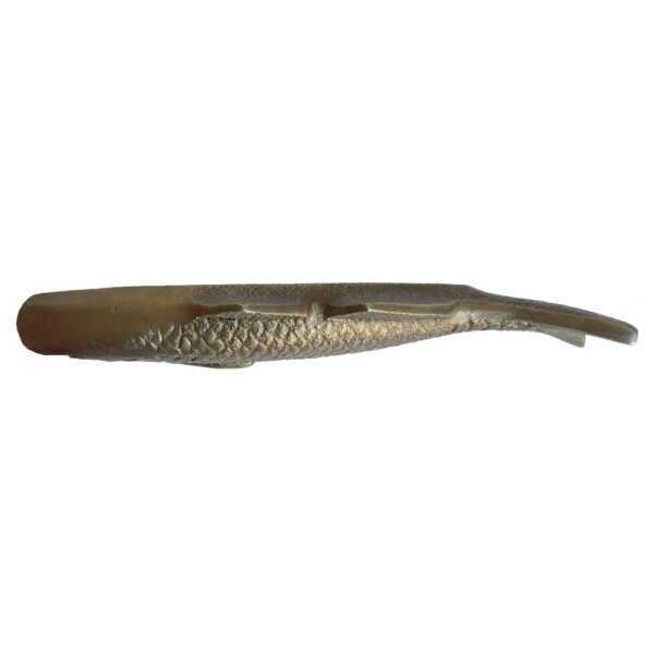 Lodge & Equestrian Decor Lodge 7″ Bass Paperweight Figurine, Antiqued Brass