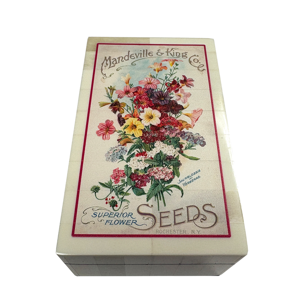 Decorative Boxes Victorian Vintage Seed Advertisement Decorative  ...