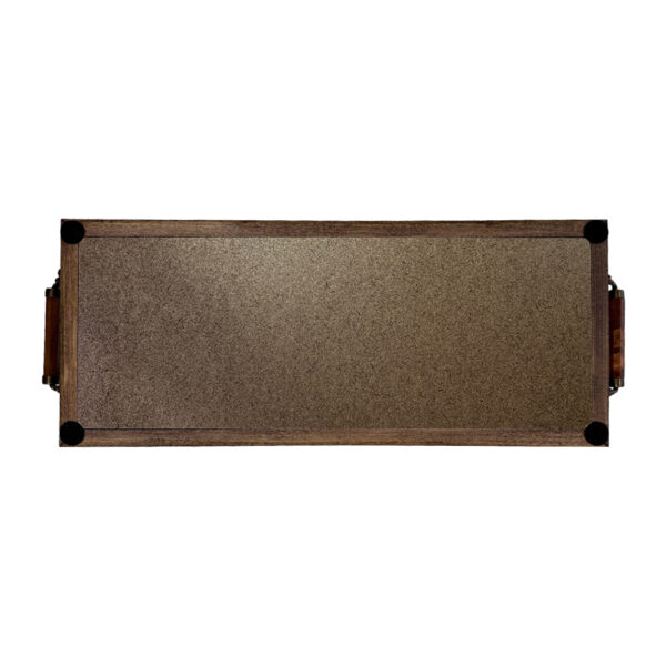 Lodge & Equestrian Decor Equestrian Belvoir Fox Hunt Scene Handmade Wood and Glass Tray