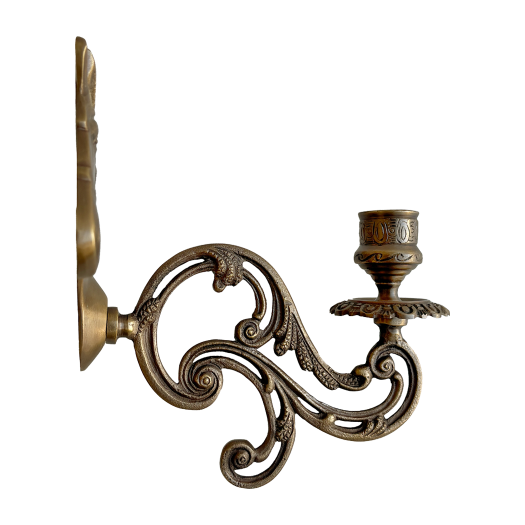 Candles/Lighting Equestrian Horse Head Wall Candle Holder, Antique ...