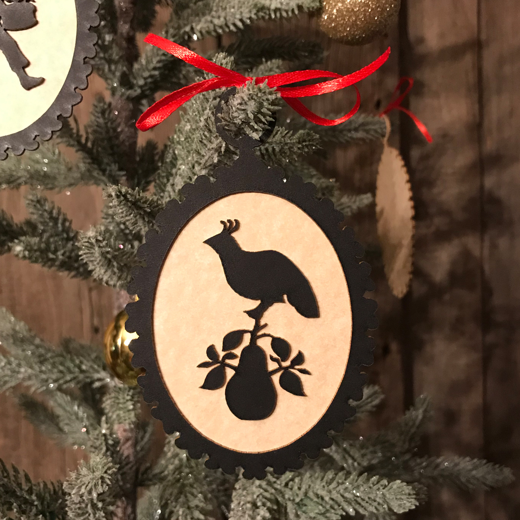 Christmas Decor Christmas Colonial Christmas Silhouette Ornament ...