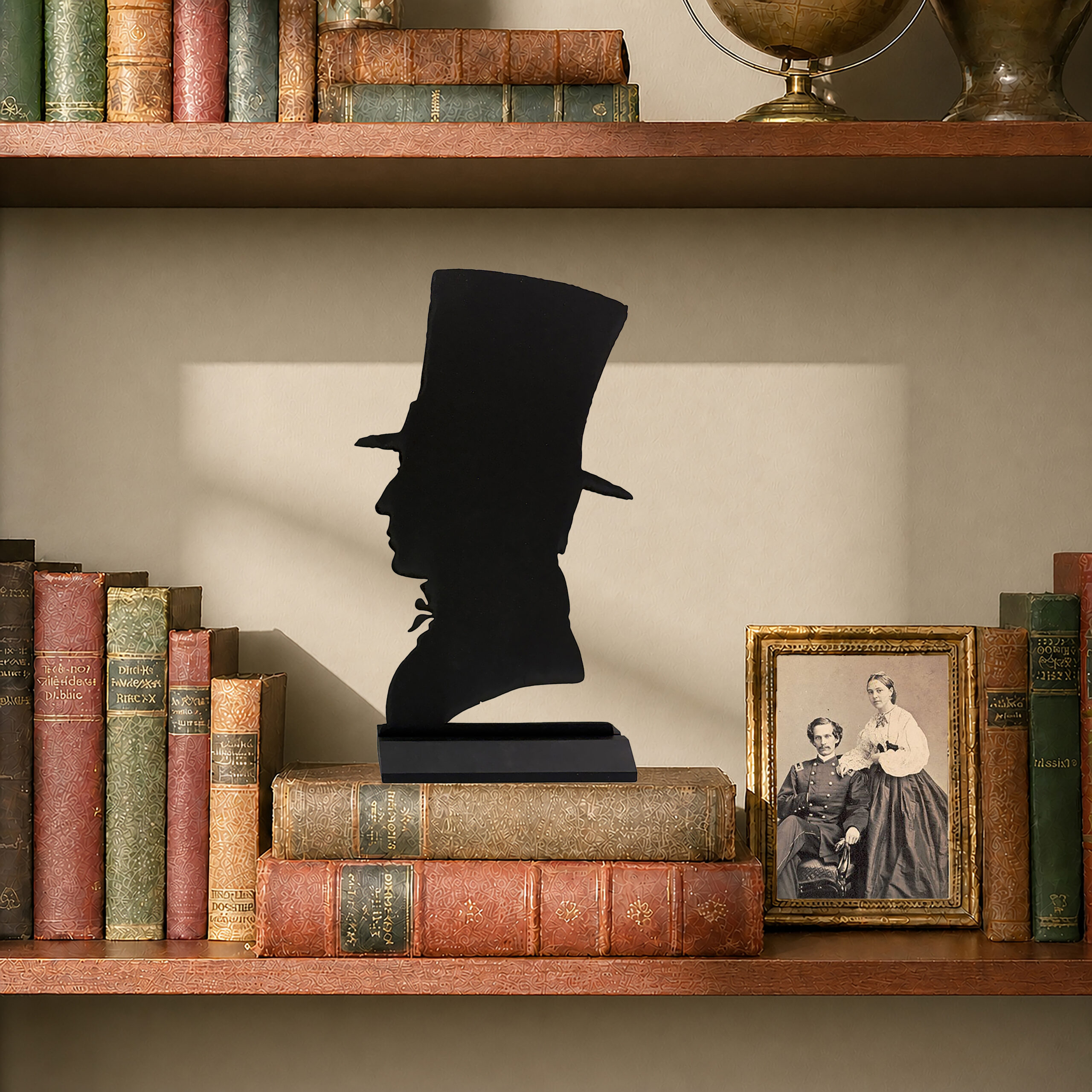 Wooden Silhouettes Early American Colonial Gentleman with Top Hat Bust T ... Wooden Silhouettes Early American Colonial Gentleman with Top Hat Bust T ...