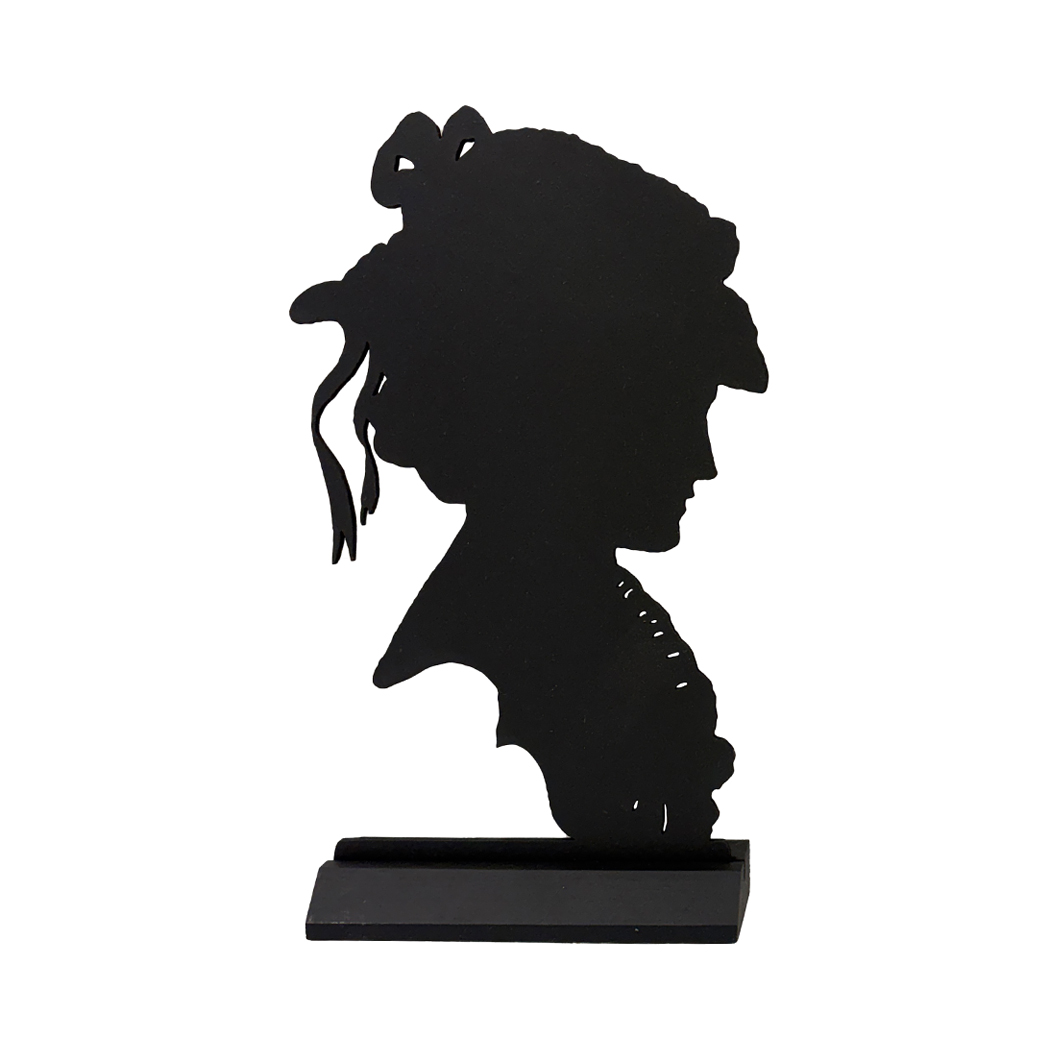 Wooden Silhouettes Early American Colonial Woman in Bonnet Wood Silhouet ... Wooden Silhouettes Early American Colonial Woman in Bonnet Wood Silhouet ...