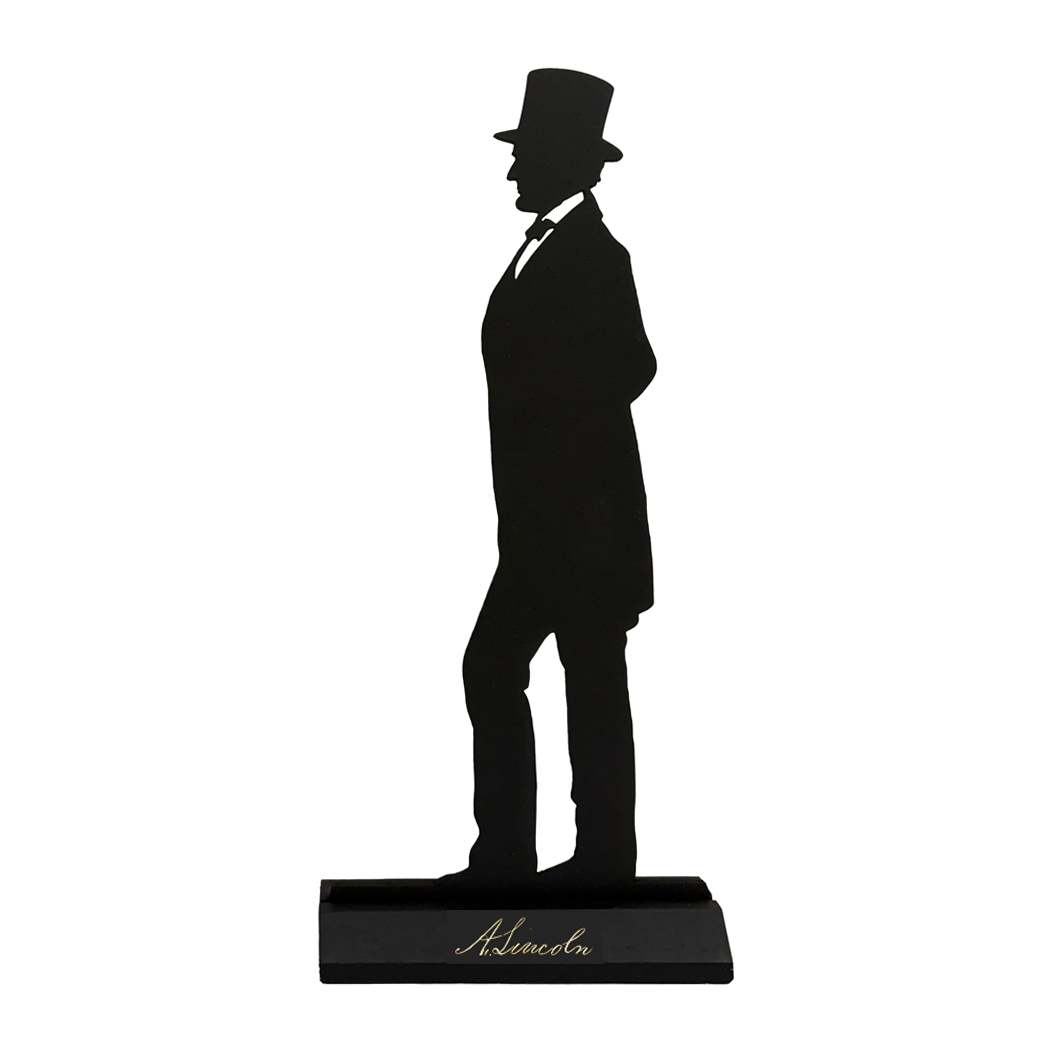 Wooden Silhouettes Early American Abraham Lincoln Tabletop Wood Silhouet ... Wooden Silhouettes Early American Abraham Lincoln Tabletop Wood Silhouet ...