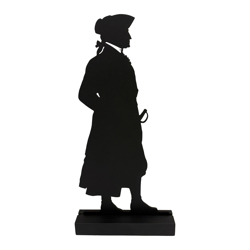 Wooden Silhouettes Early American George Washington Tabletop Wood Silhouette Wooden Silhouettes Early American George Washington Tabletop Wood Silhouette