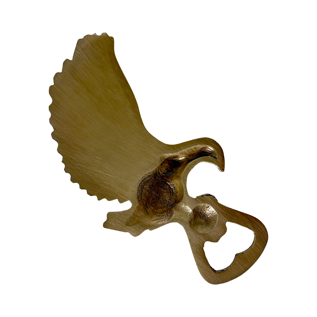 Trays & Barware Animals 5-1/4″ Antiqued Brass Eagle Bottle Opener Trays & Barware Animals 5-1/4″ Antiqued Brass Eagle Bottle Opener