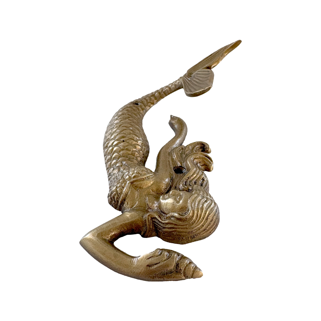 Nautical Decor & Souvenirs Nautical 6″ Antiqued Brass Mermaid Wall Hook Nautical Decor & Souvenirs Nautical 6″ Antiqued Brass Mermaid Wall Hook