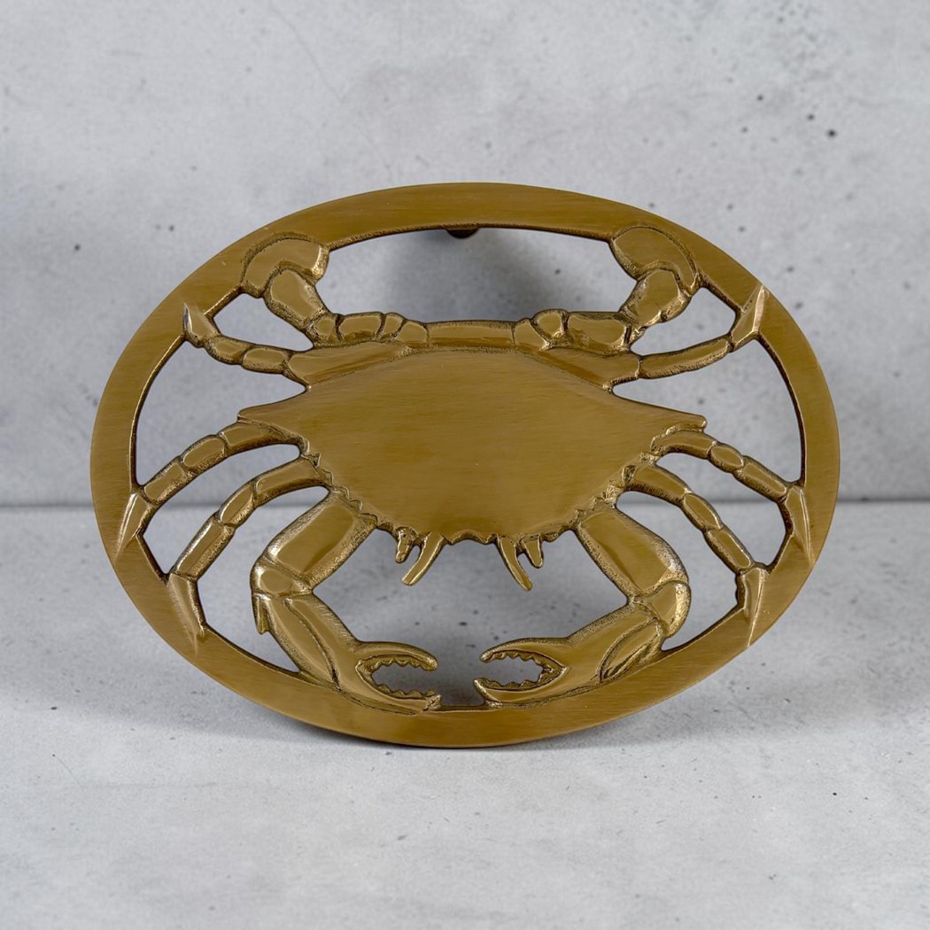 Nautical Decor & Souvenirs Nautical 8″ Antiqued Brass Blue Crab Trivet Nautical Decor & Souvenirs Nautical 8″ Antiqued Brass Blue Crab Trivet