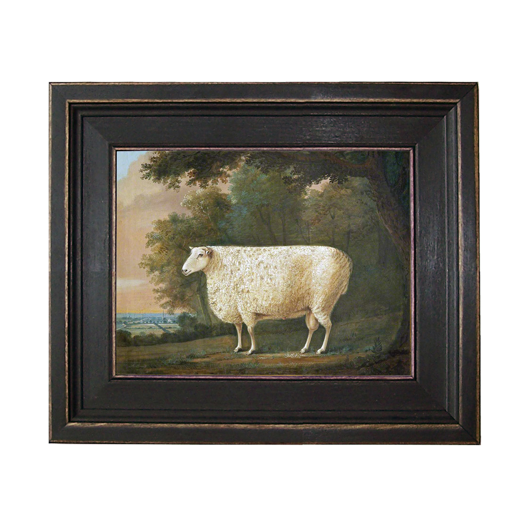 Farm/Pastoral Early American Sheep Under Tree Farm/Pastoral Early American Sheep Under Tree