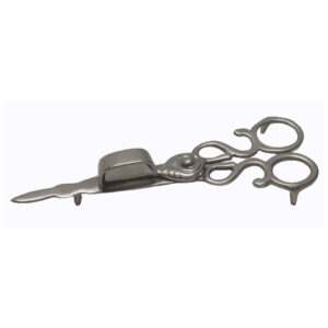 Candles/Lighting Early American Pewter-Plated Candle Snuffer Scissors- ...