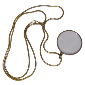 Instruments Jewelry 1-3/4″ Magnifying Glass on Neckl ...