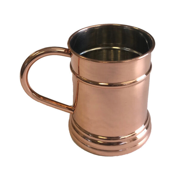 Painting Print Sm Frames Early American 4-1/4″ Moscow Mule Copper Mug- Antique Vintage Style