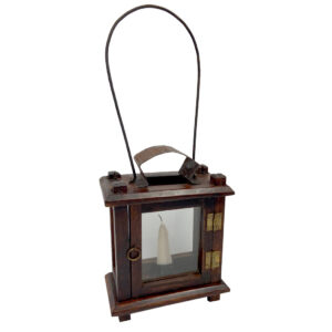 Candles/Lighting Early American 8-1/2″ Colonial Lantern- Antique ...
